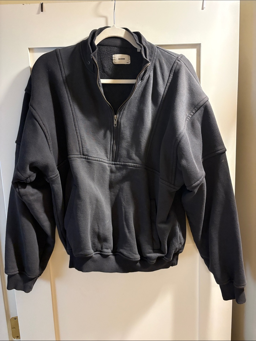Joah Brown Women's Charcoal Quarter-Zip Pullover